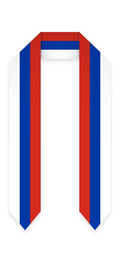 Russia Graduation Stole - Russian Flag Sash - Graduation Cap&Gown