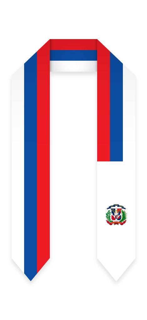 Slovakia Graduation Stole - Slovakian Flag Sash - Graduation Cap&Gown