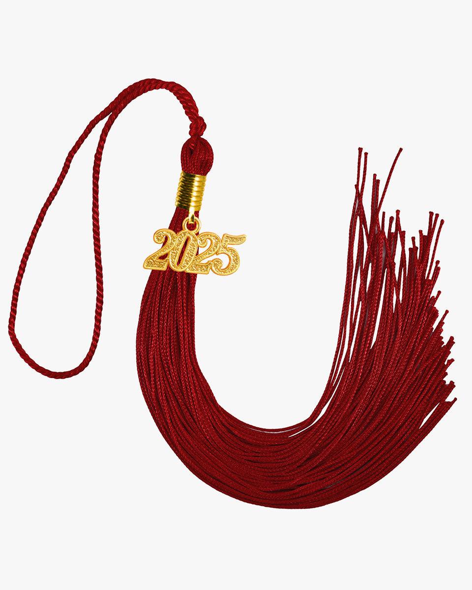 Solid Color Graduation Tassel - 18 Colors Available - Graduation Cap&Gown