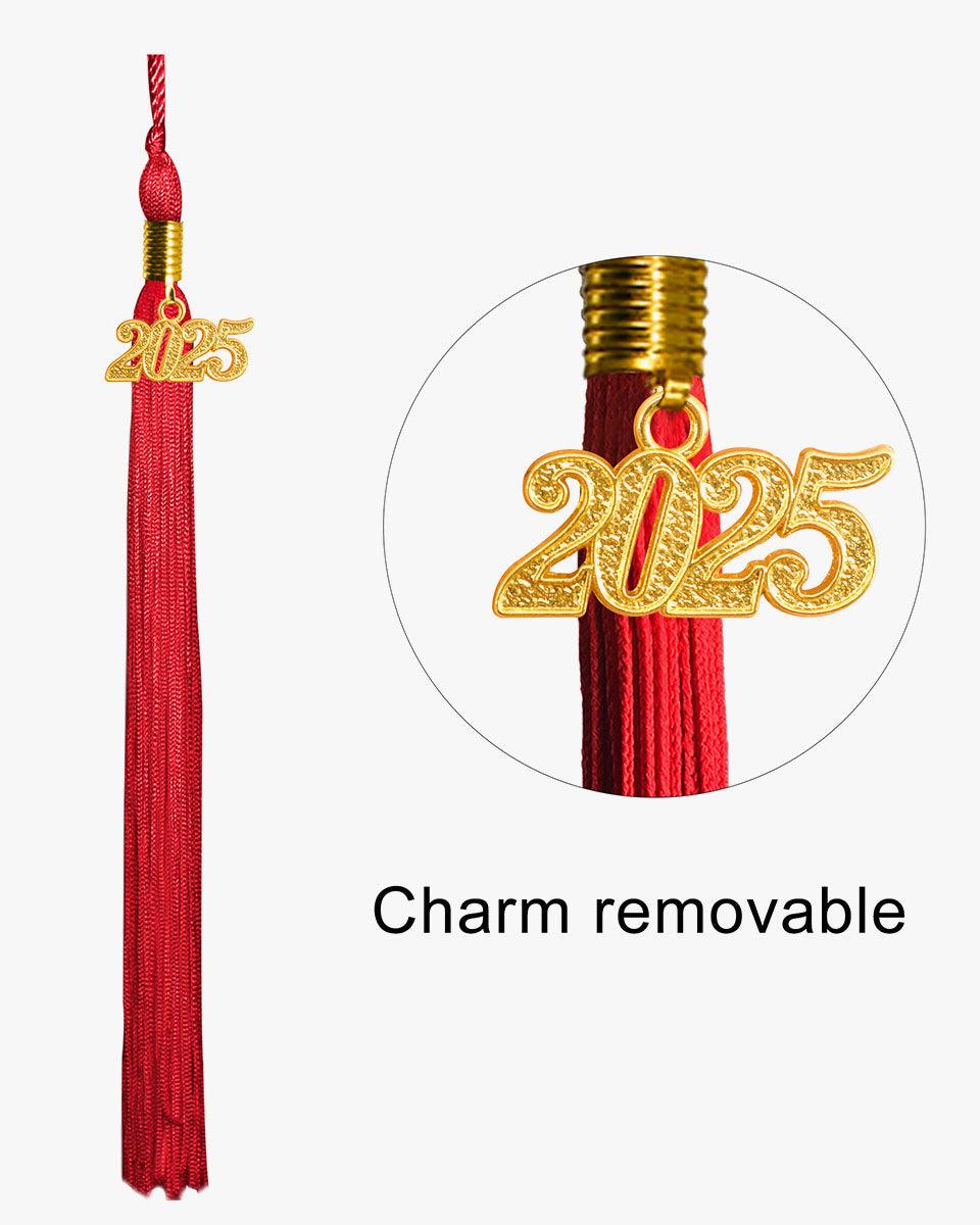 Solid Color Graduation Tassel - 18 Colors Available - Graduation Cap&Gown