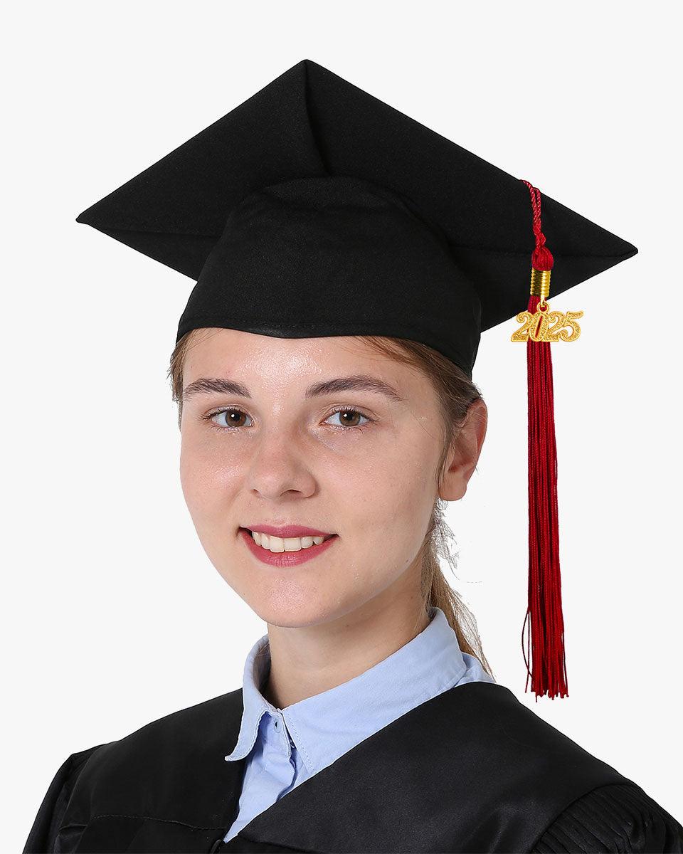 Solid Color Graduation Tassel - 18 Colors Available - Graduation Cap&Gown