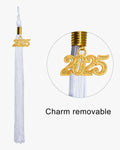 Solid Color Graduation Tassel - 18 Colors Available - Graduation Cap&Gown