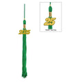 Matte Green Junior High/Middle School Cap & Tassel - Graduation Cap&Gown