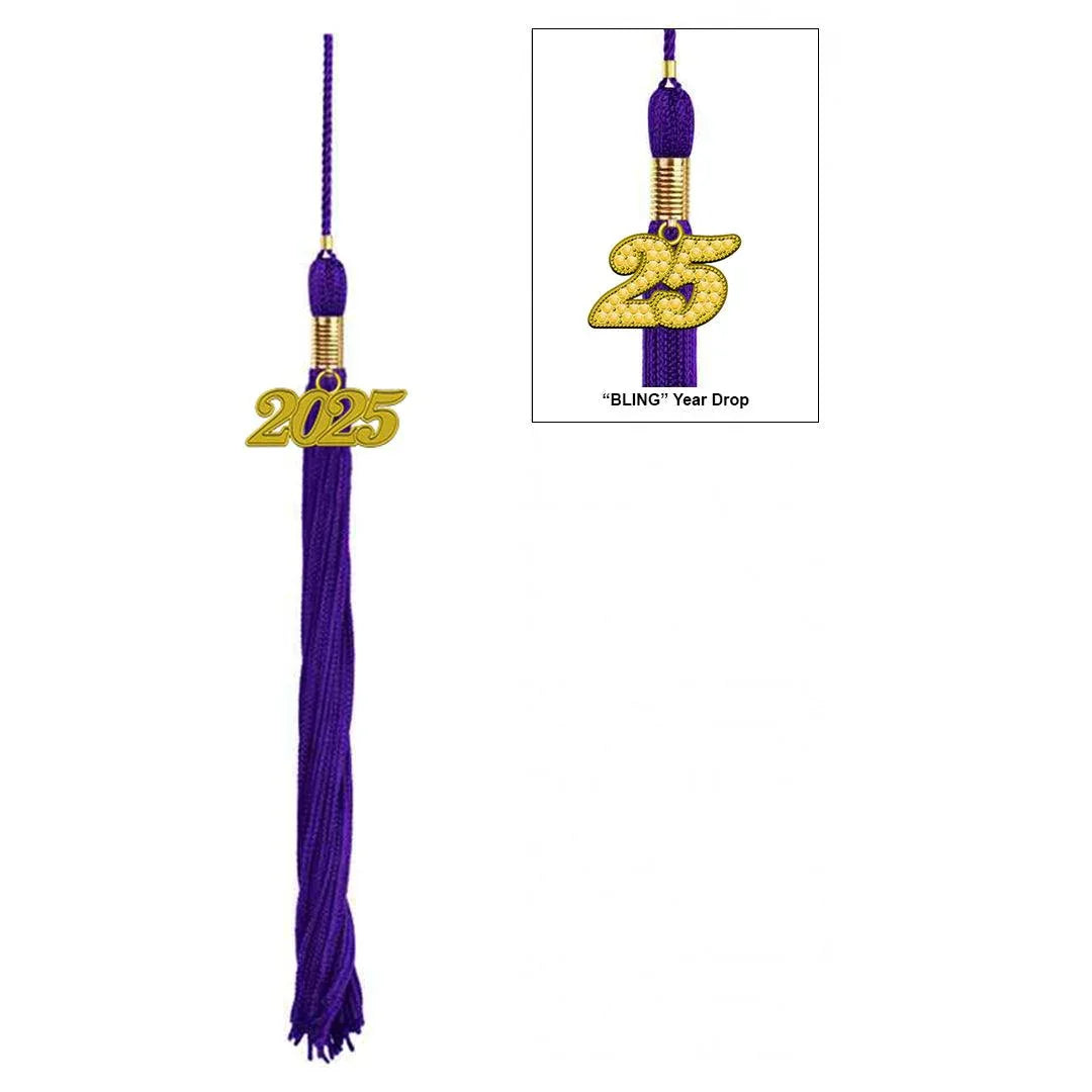 Purple Academic Tassel - Graduation Cap&Gown
