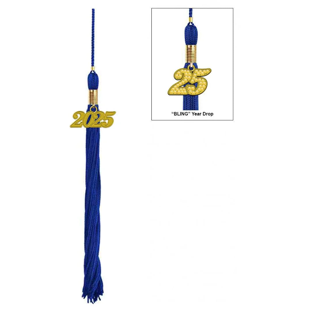 Matte Royal Blue Kindergarten/Preschool Cap & Tassel - Graduation Cap&Gown