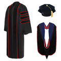 Doctoral Regalia Package for Indiana University Bloomington Graduation - Graduation Cap&Gown