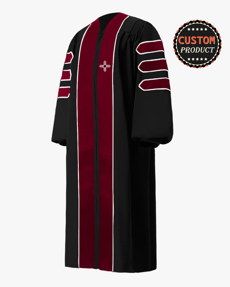 The University of New Mexico Doctoral Regalia - Graduation Cap&Gown