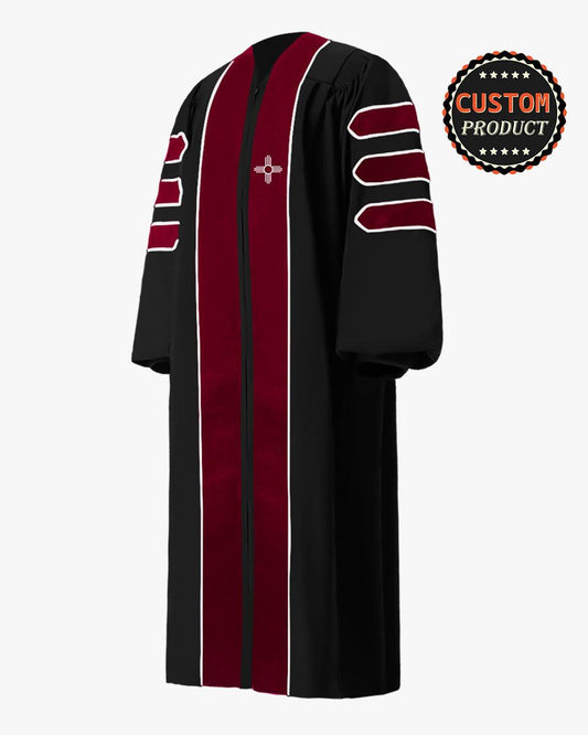 The University of New Mexico Doctoral Regalia - Graduation Cap&Gown