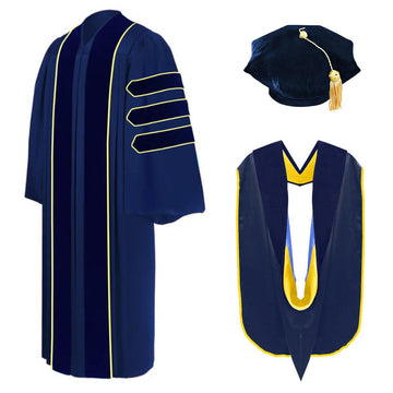 Doctoral Regalia Package for UCLA Graduation - Graduation Cap&Gown