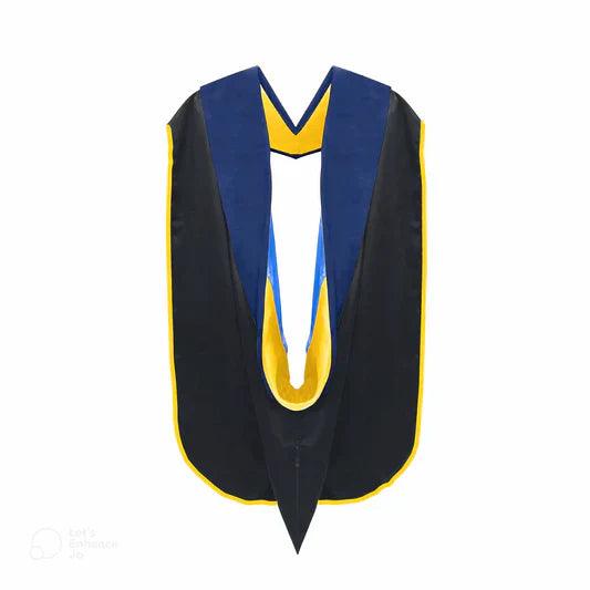 Doctoral Hood for UC San Diego Graduation - Graduation Cap&Gown