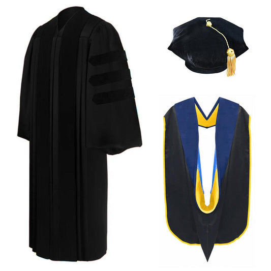 Doctoral Regalia Package for UC San Diego Graduation - Graduation Cap&Gown