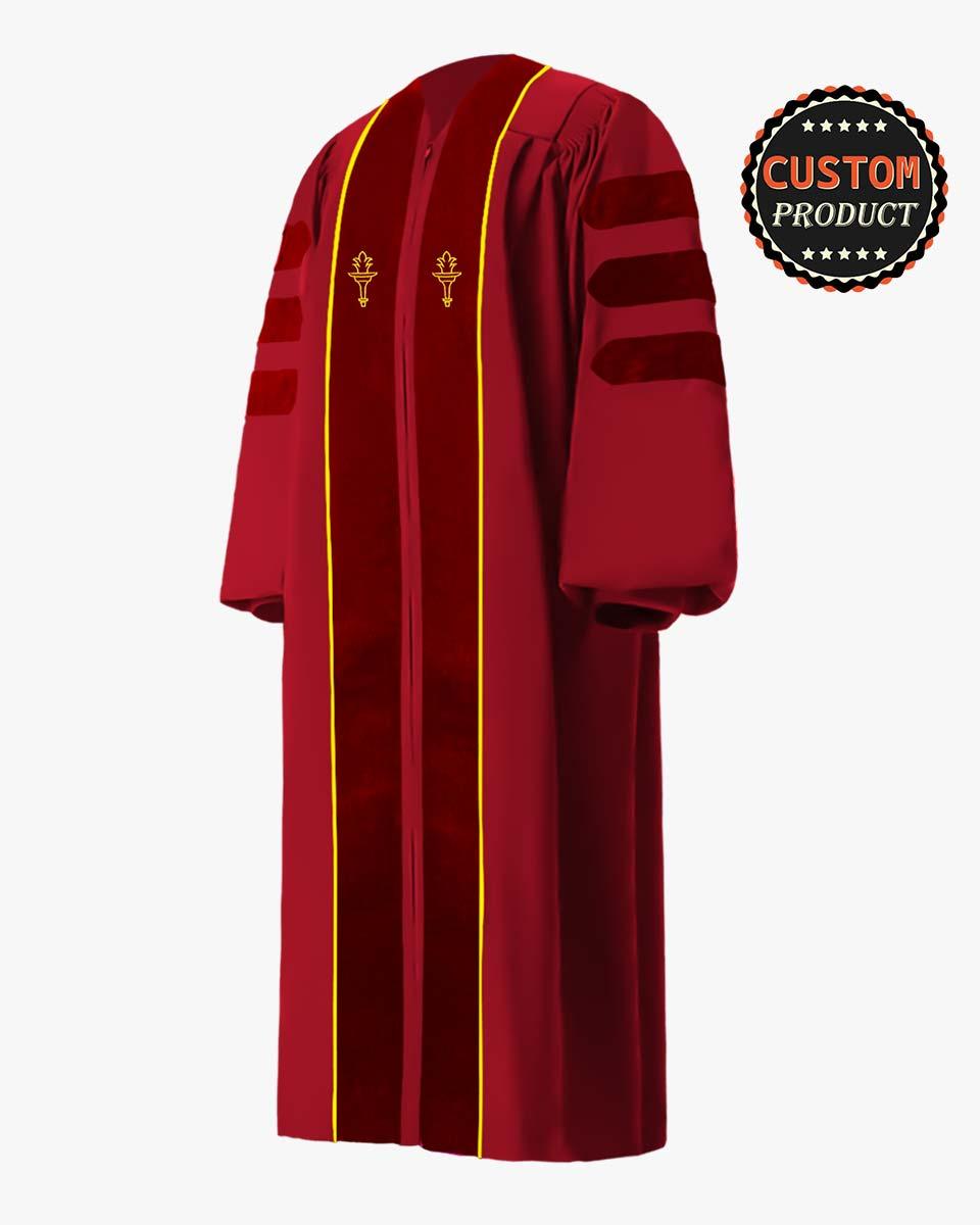 University of Southern California Doctoral Regalia Graduation Gown - Graduation Cap&Gown