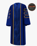 University of Tulsa Doctoral Regalia Graduation Gown - Graduation Cap&Gown