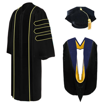 Doctoral Regalia Package for Colorado Boulder Graduation - Graduation Cap&Gown