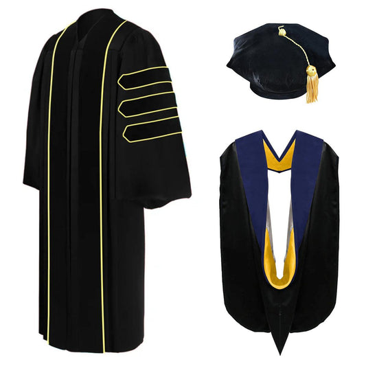 Doctoral Regalia Package for Colorado Boulder Graduation - Graduation Cap&Gown