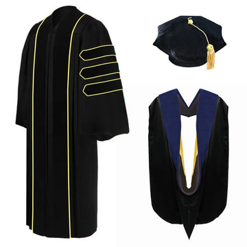 Doctoral Regalia Package for Purdue University Graduation - Graduation Cap&Gown