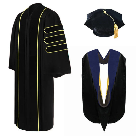 Doctoral Regalia Package for Purdue University Graduation - Graduation Cap&Gown