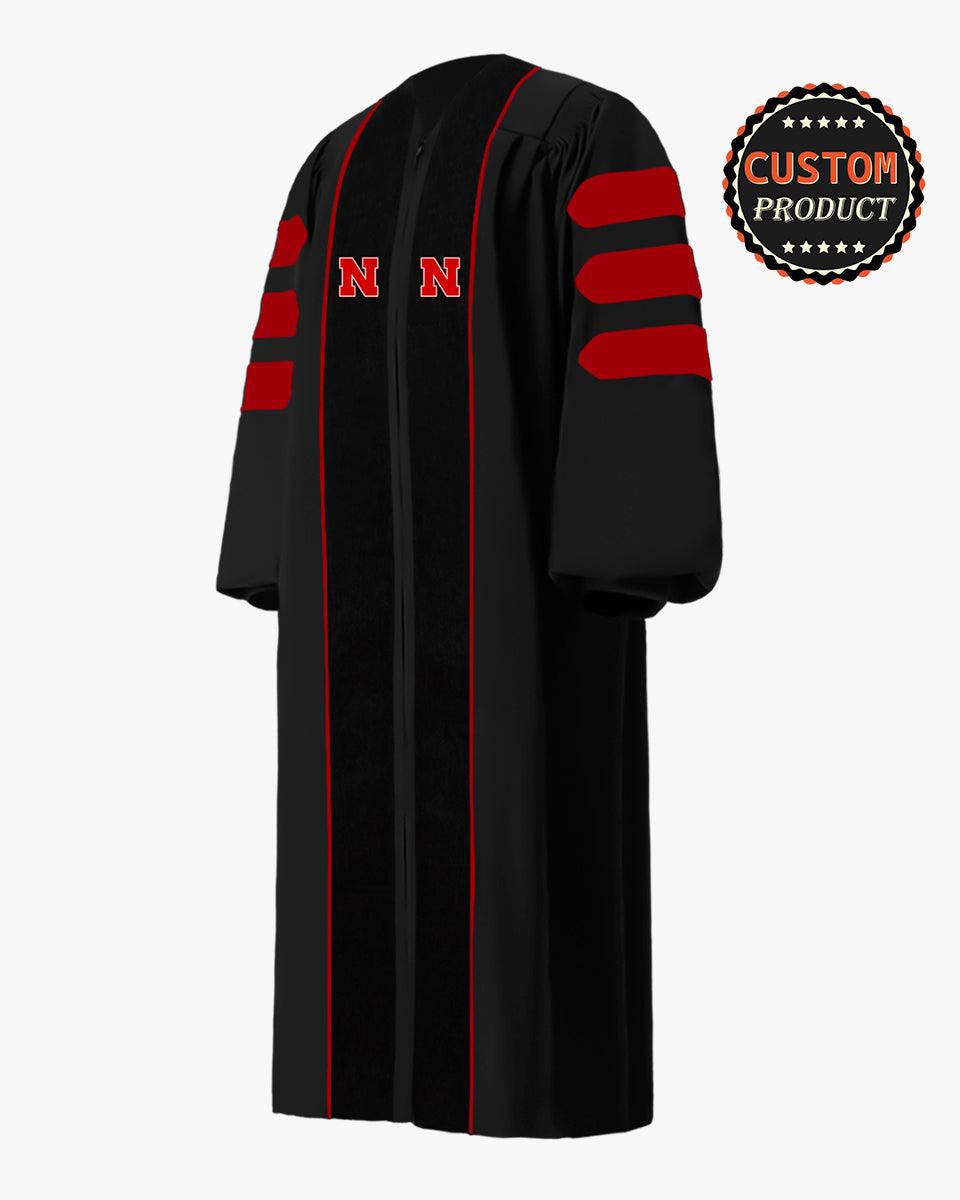 University of Nebraska-Lincoln Doctoral Regalia Graduation Gown - Graduation Cap&Gown