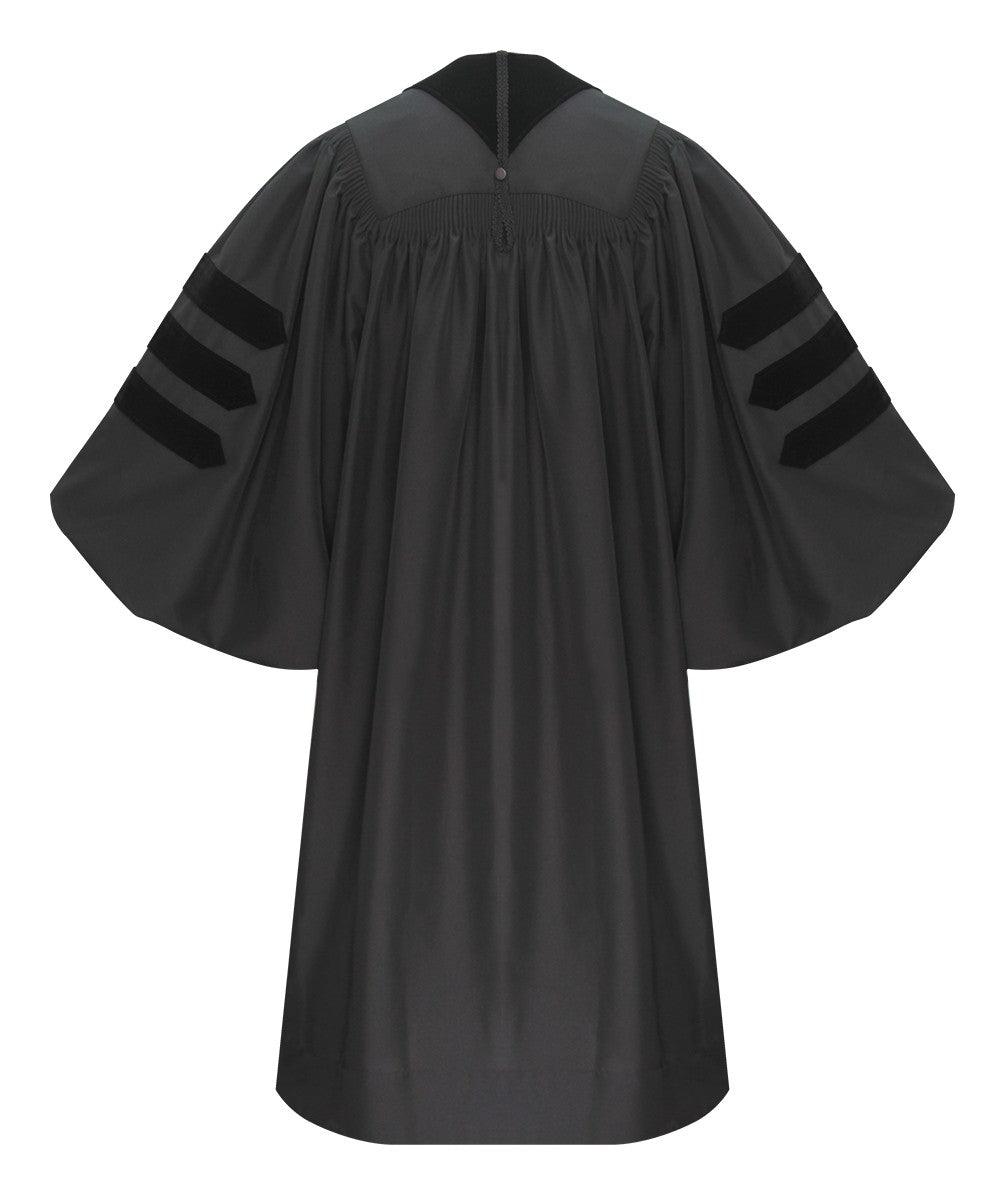Deluxe Doctoral Academic Gown - Graduation Cap&Gown