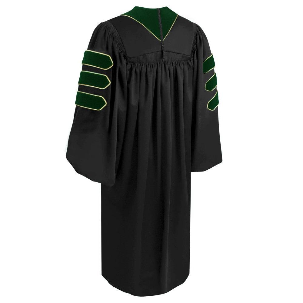 Doctor of Medicine Doctoral Gown - Academic Regalia - Graduation Cap&Gown