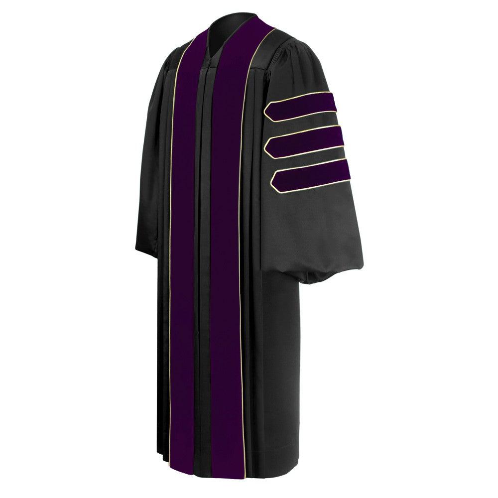 Doctor of Law Doctoral Graduation Gown - Academic Regalia - Graduation Cap&Gown