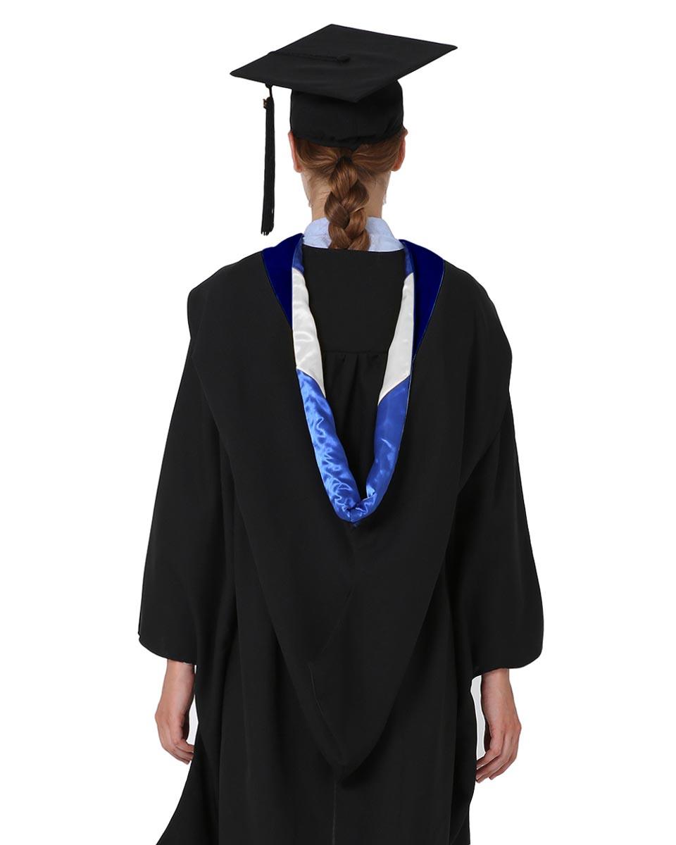 Deluxe Bachelor Hood - 15 Color Combinations Available - Graduation Cap&Gown