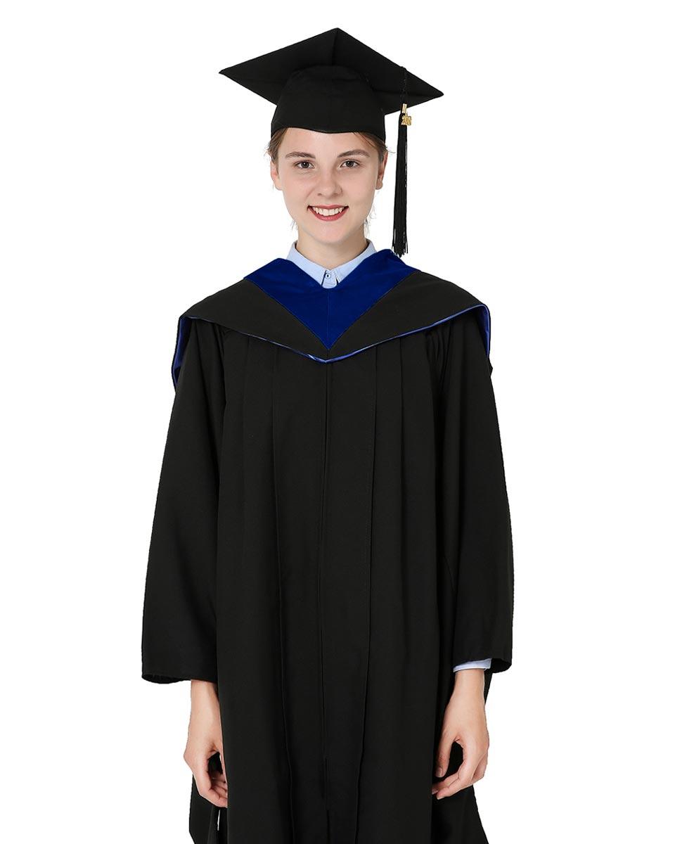Deluxe Bachelor Hood - 15 Color Combinations Available - Graduation Cap&Gown