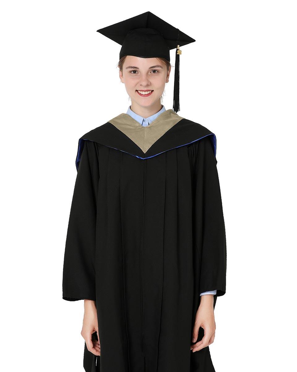 Deluxe Bachelor Hood - 15 Color Combinations Available - Graduation Cap&Gown