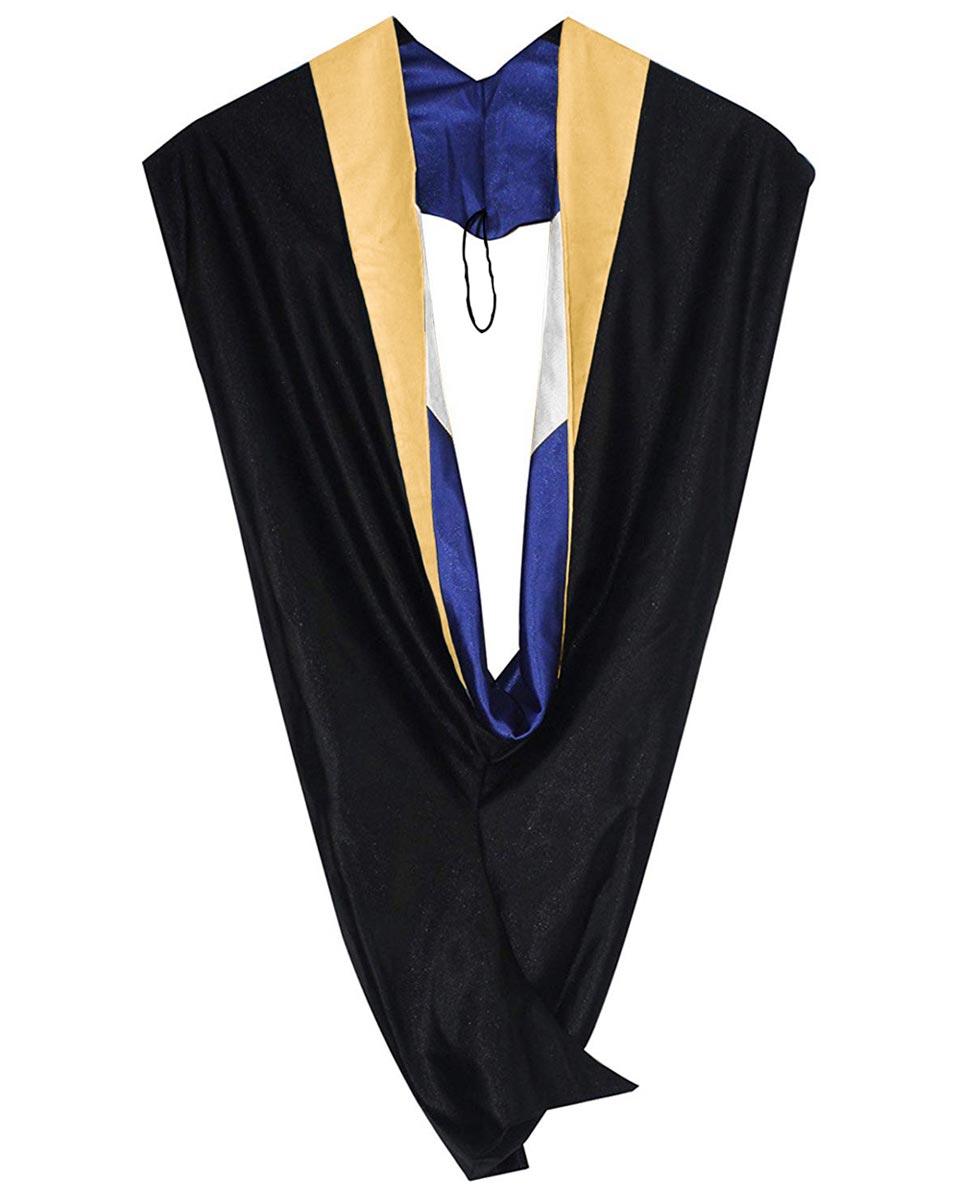 Deluxe Bachelor Hood - 15 Color Combinations Available - Graduation Cap&Gown