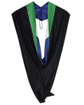 Deluxe Bachelor Hood - 15 Color Combinations Available - Graduation Cap&Gown