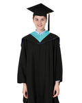 Deluxe Bachelor Hood - 15 Color Combinations Available - Graduation Cap&Gown