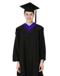 Deluxe Bachelor Hood - 15 Color Combinations Available - Graduation Cap&Gown