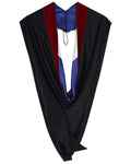 Deluxe Bachelor Hood - 15 Color Combinations Available - Graduation Cap&Gown