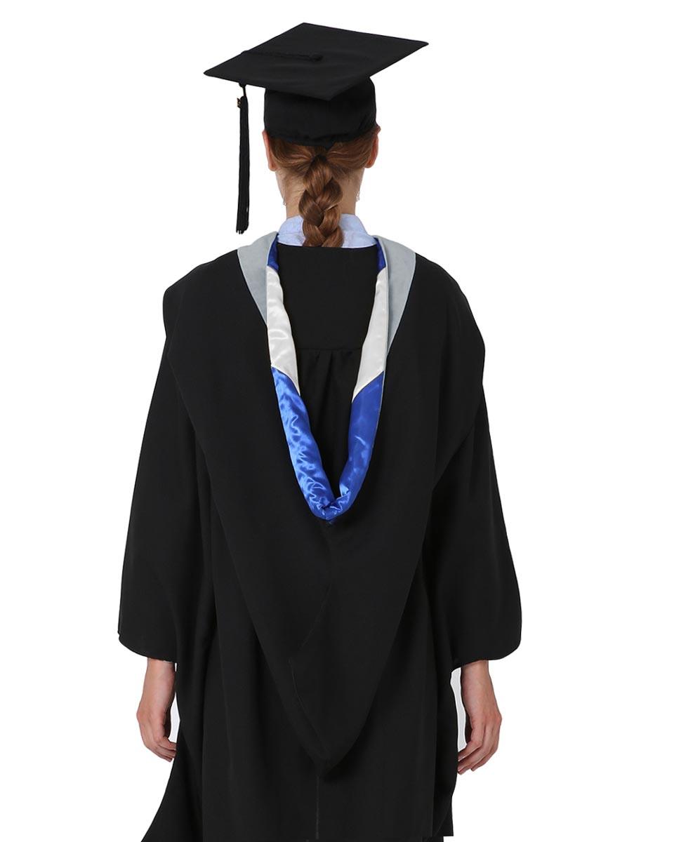 Deluxe Bachelor Hood - 15 Color Combinations Available - Graduation Cap&Gown