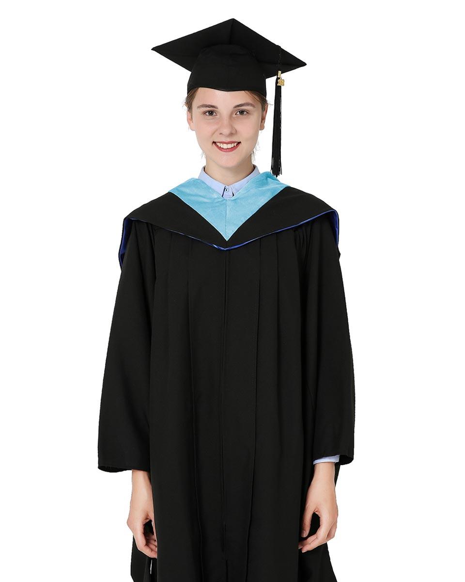 Deluxe Bachelor Hood - 15 Color Combinations Available - Graduation Cap&Gown