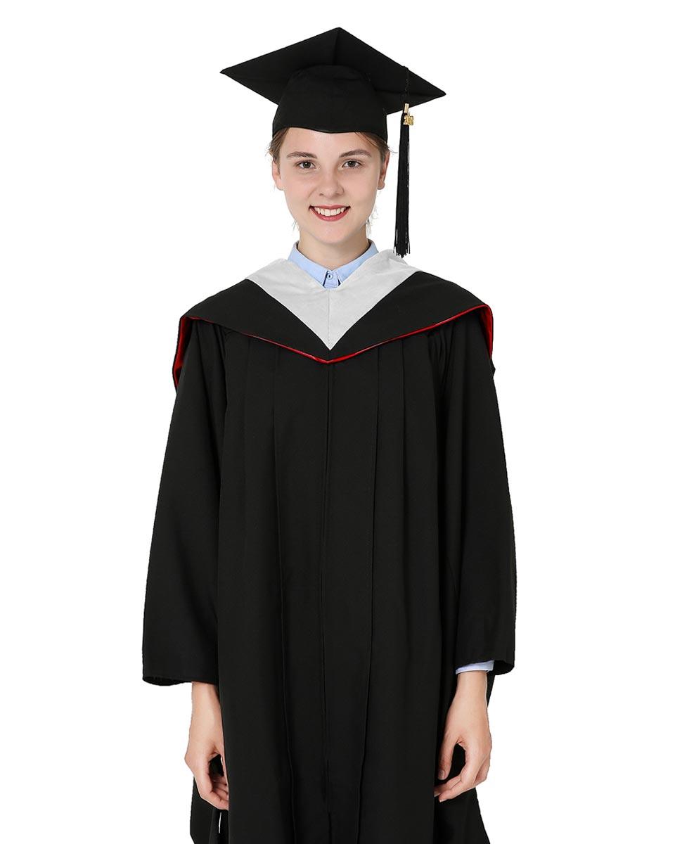 Deluxe Bachelor Hood - 15 Color Combinations Available - Graduation Cap&Gown