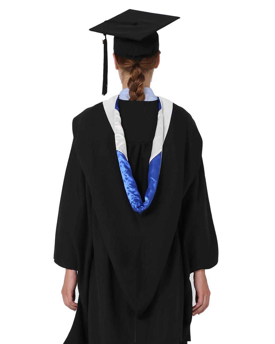 Deluxe Bachelor Hood - 15 Color Combinations Available - Graduation Cap&Gown