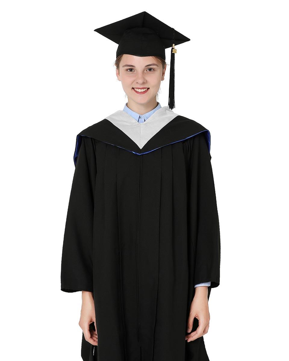 Deluxe Bachelor Hood - 15 Color Combinations Available - Graduation Cap&Gown