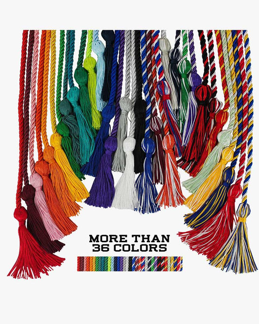 Customized Combo Colors Honor Cords - Graduation Cap&Gown