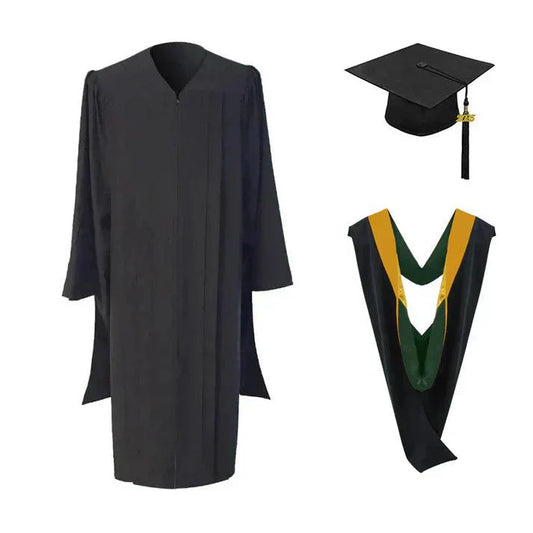 Masters Cap, Gown & Hood Package for Cal Poly San Luis Obispo Graduation - Graduation Cap&Gown