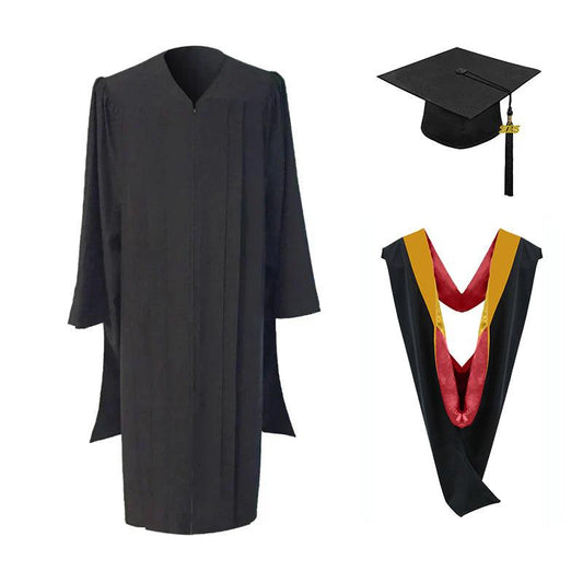 Masters Cap, Gown & Hood Package for Iowa State University Graduation - Graduation Cap&Gown