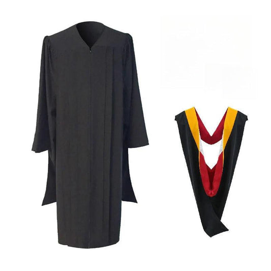 Classic Masters Graduation Gown & Hood Package - Graduation Cap&Gown