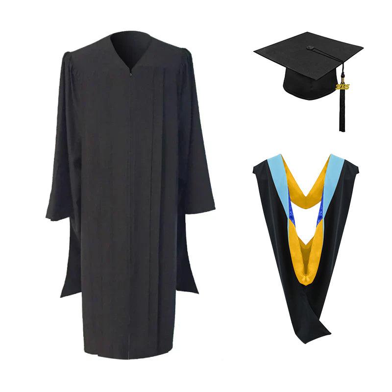 Masters Cap, Gown & Hood Package for UC Berkeley Graduation - Graduation Cap&Gown