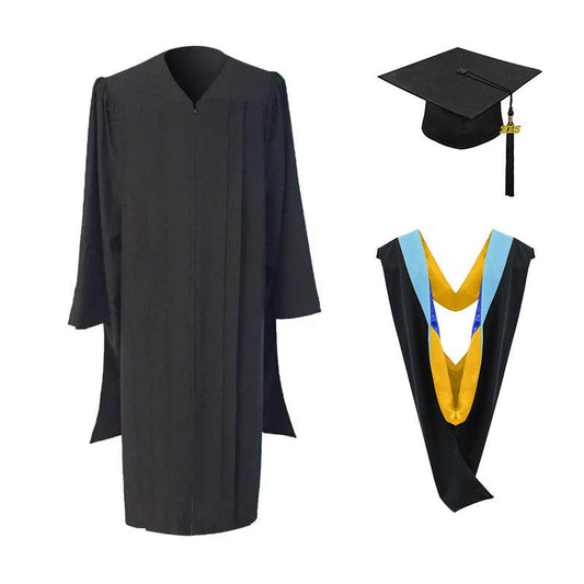 Masters Cap, Gown & Hood Package for UC Berkeley Graduation - Graduation Cap&Gown