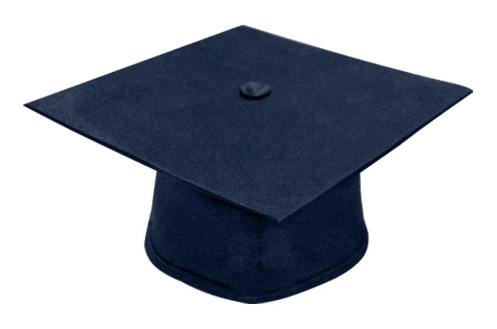 Matte Navy Blue Elementary Cap - Graduation Cap&Gown