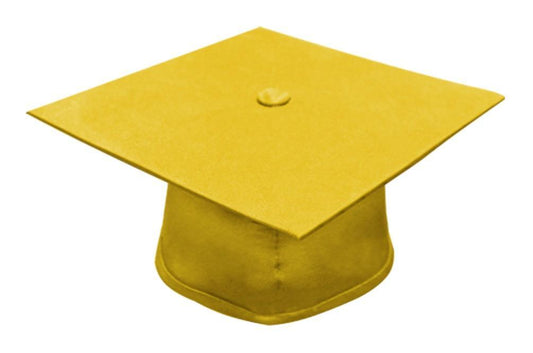 Matte Gold Elementary Cap - Graduation Cap&Gown