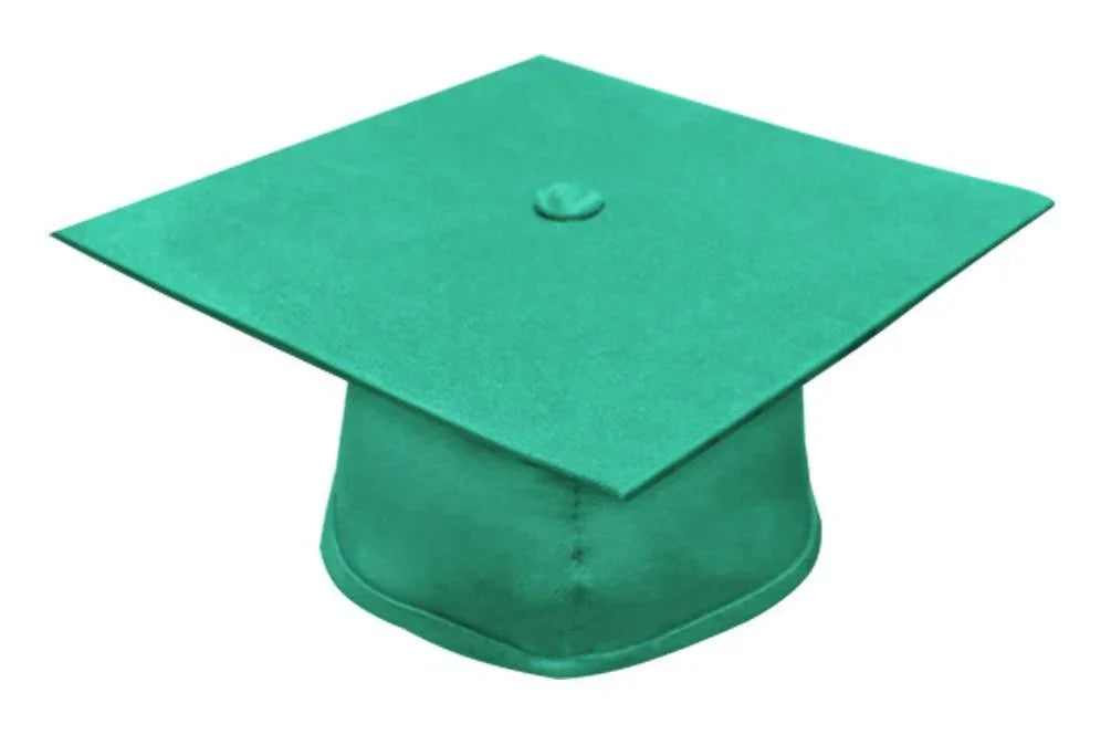 Matte Emerald Green Bachelors Academic Cap - Graduation Cap&Gown