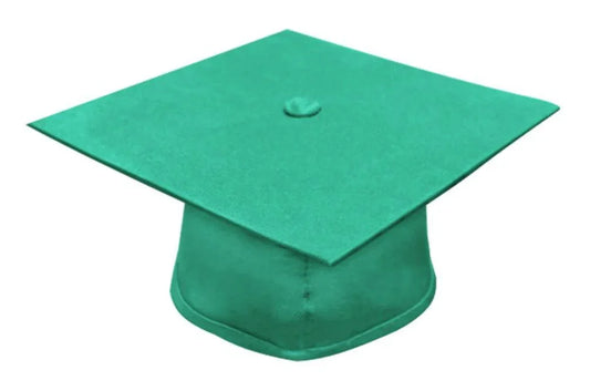 Matte Emerald Green Bachelors Academic Cap - Graduation Cap&Gown