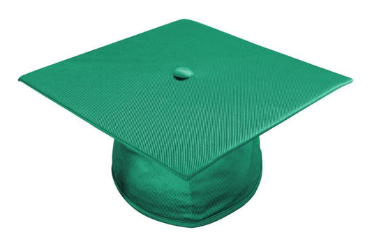 Shiny Emerald Green High School Cap - Graduation Cap&Gown