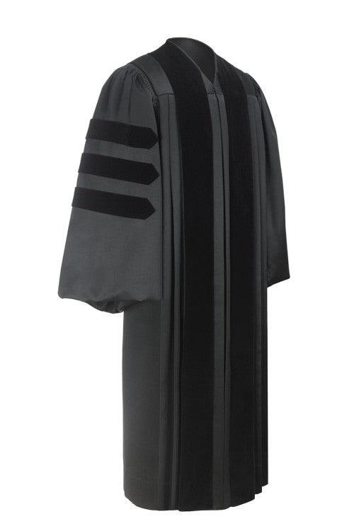 Deluxe Doctoral Academic Gown - Graduation Cap&Gown